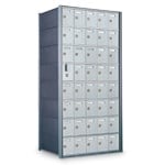 View 27-Door Rear-Loading Private Horizontal Mailbox